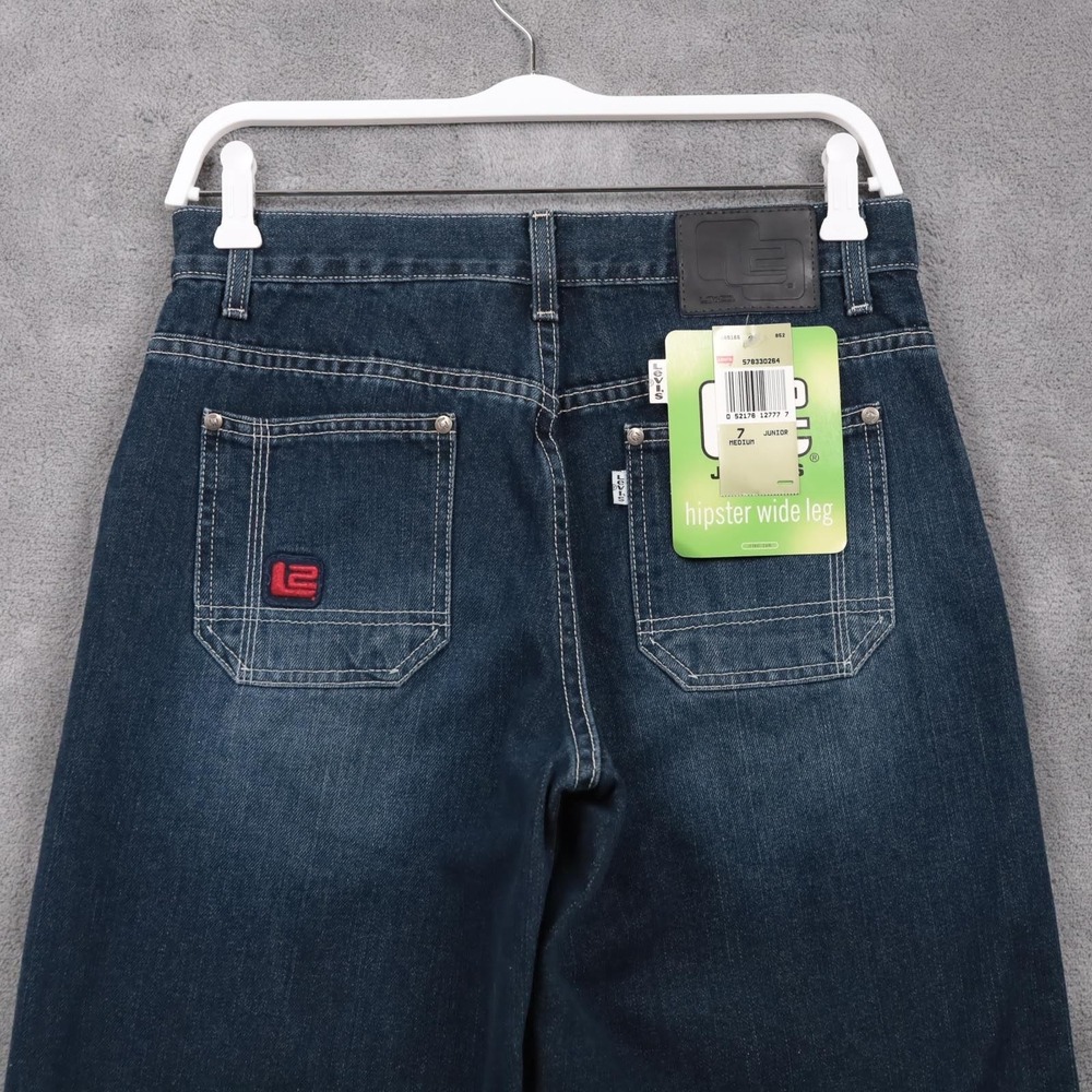LEVIS L2 DEADSTOCK NWT Vtg Jeans Hipster Baggy Wide Leg Skater‎ Grunge 90s Sz 7